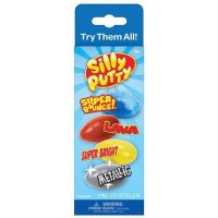 SILLY PUTTY 4CT VARIETY PACK