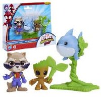 SPIDEY & FRIENDS ROCKET/GROOT/JEFF