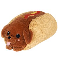 SQUISHABLES 15" DACHSHUND HOT DOG