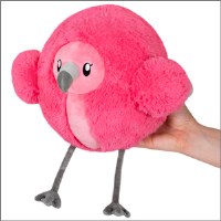 SQUISHABLES 7" FLUFFY FLAMINGO