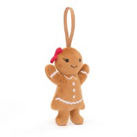 JELLYCAT FESTIVE FOLLY GINGERBREAD RUBY