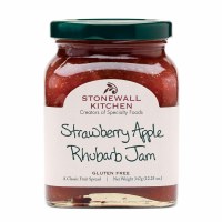 STONEWALL STRAW APPLE RHUBARB JAM 12.25z