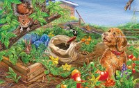 SUNSOUT 100pc PUZZLE WILD THING