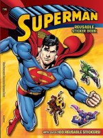 SUPERMAN REUSABLE STICKER BOOK