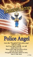 THOUGHTFUL ANGEL PIN POLICE ANGEL