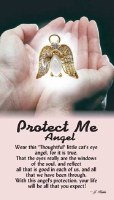 THOUGHTFUL ANGEL PIN PROTECT ME