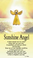 THOUGHTFUL ANGEL PIN SUNSHINE