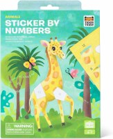 TIGER TRIBE STICKER BY NUMBERS ANIMALS