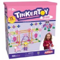 TINKERTOYS SUPER SET PINK 150PC