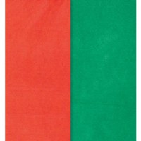 TISSUE RED/GREEN 20X20 40ct