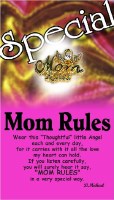 THOUGHTFUL ANGEL PIN MOM RULES