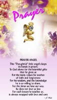 THOUGHTFUL ANGEL PIN PRAYER