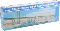 TRUMPETEER US BATTLESHIP BB-62 NJ