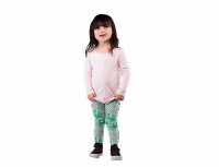 TWO LEFT FEET KID'S LEGGING TROPICS MED