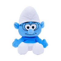 TY BEANIE BABY BRAINY SMURF