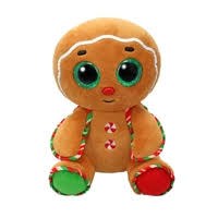 TY BEANIE BOOS SNAP GINGERBREAD MAN