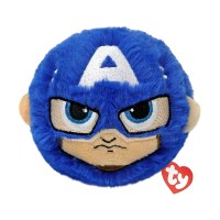 TY BEANIE BOUNCERS MARVEL CAPT AMERICA