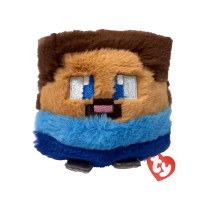 TY BEANIE BOUNCERS MINECRAFT STEVE