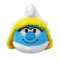 TY BEANIE BOUNCERS SMURFETTE