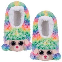 TY SLIPPER SOCKS RAINBOW SMALL