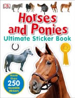 ULTIMATE STICKER BOOK HORSES & PONIES