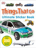 ULTIMATE STICKER BOOK THINGS THAT GO
