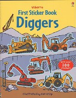 USBORNE FIRST STICKER BOOK DIGGERS