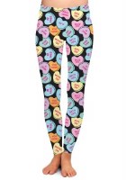 VALENTINE LEGGINGS HARD CANDY L/XL