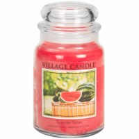 VILLAGE CANDLE LG JAR APPLE & CINNAMON