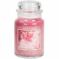 VILLAGE CANDLE LG JAR CHERRY BLOSSOM