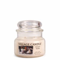 VILLAGE CANDLE SM JAR COCONUT VANILLA
