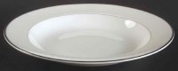 WATERFORD LISMORE   PLAT. RIM SOUP 9"