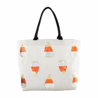 MUD PIE HALLOWEEN SPARKLE TOTE CCORN