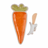 MUD PIE CARROT EVERYTHING PLATE SET