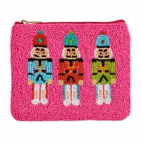 MUD PIE BEADED PURSE NUTCRACKERS