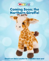 WEBKINZ NEW NORTHERN GIRAFFE