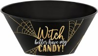 WITCH CANDY SERVING BOWL