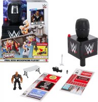 WWE KNUCKLE CRUNCHERS ROCK'S MICROPHONE