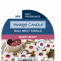 YANKEE WAXMELT SINGLE MERRY BERRY