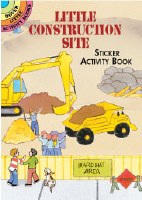 DOVER STICKER BOOK  CONSTRUCTION SITE