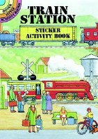 DOVER STICKER BOOK TRAINS