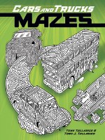 DOVER MAZE BOOK CARS & TRUCKS