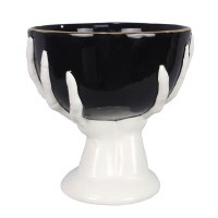 YOUNGS SKELETON HAND CANDY BOWL