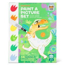 TIGER TRIBE PAINT A PICTURE DINOSAURS