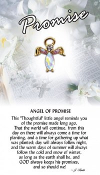 THOUGHTFUL ANGEL PIN PROMISE