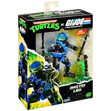 TMNT X G.I. JOE SNAKE EYES LEO