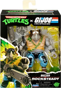 TMNT X GIJOE BUZZER/ROCKSTEADY