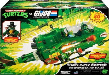 TMNT X GIJOE TURTLE-FLY COPTER