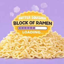 TOP TRENZ SQUISHIE BLOCK OF RAMEN