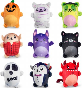 BUBBLE STUFFED SQUISHY FRIENDS HALLOWEEN